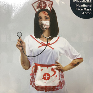 할로윈코스튬 간호사코스튬 bloody nurse 간호사악세사리 Halloween costume